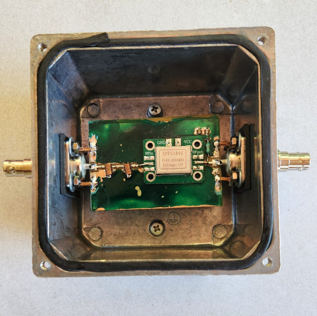 Amplificador de VHF